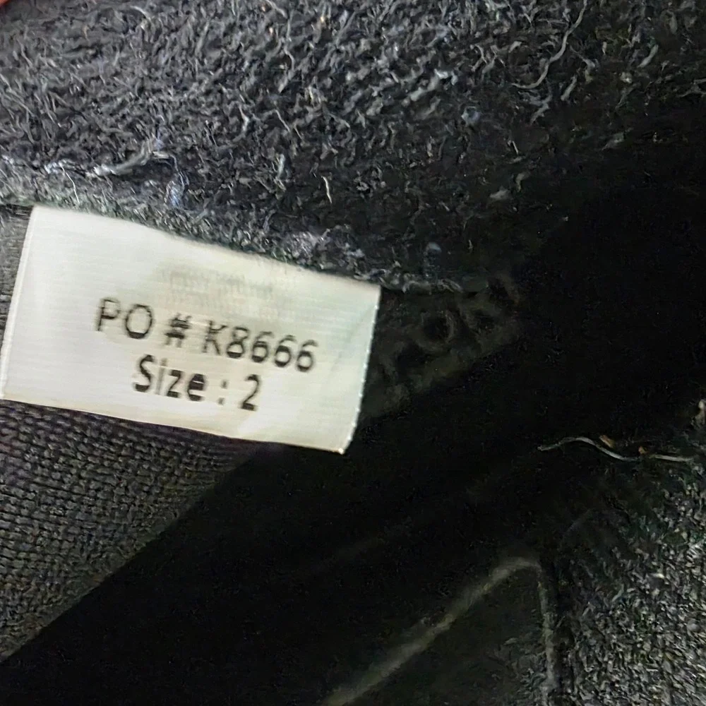 Riding Sport Dover Saddlery Kids Black Front Zip Paddock Boots K8666 Size 2